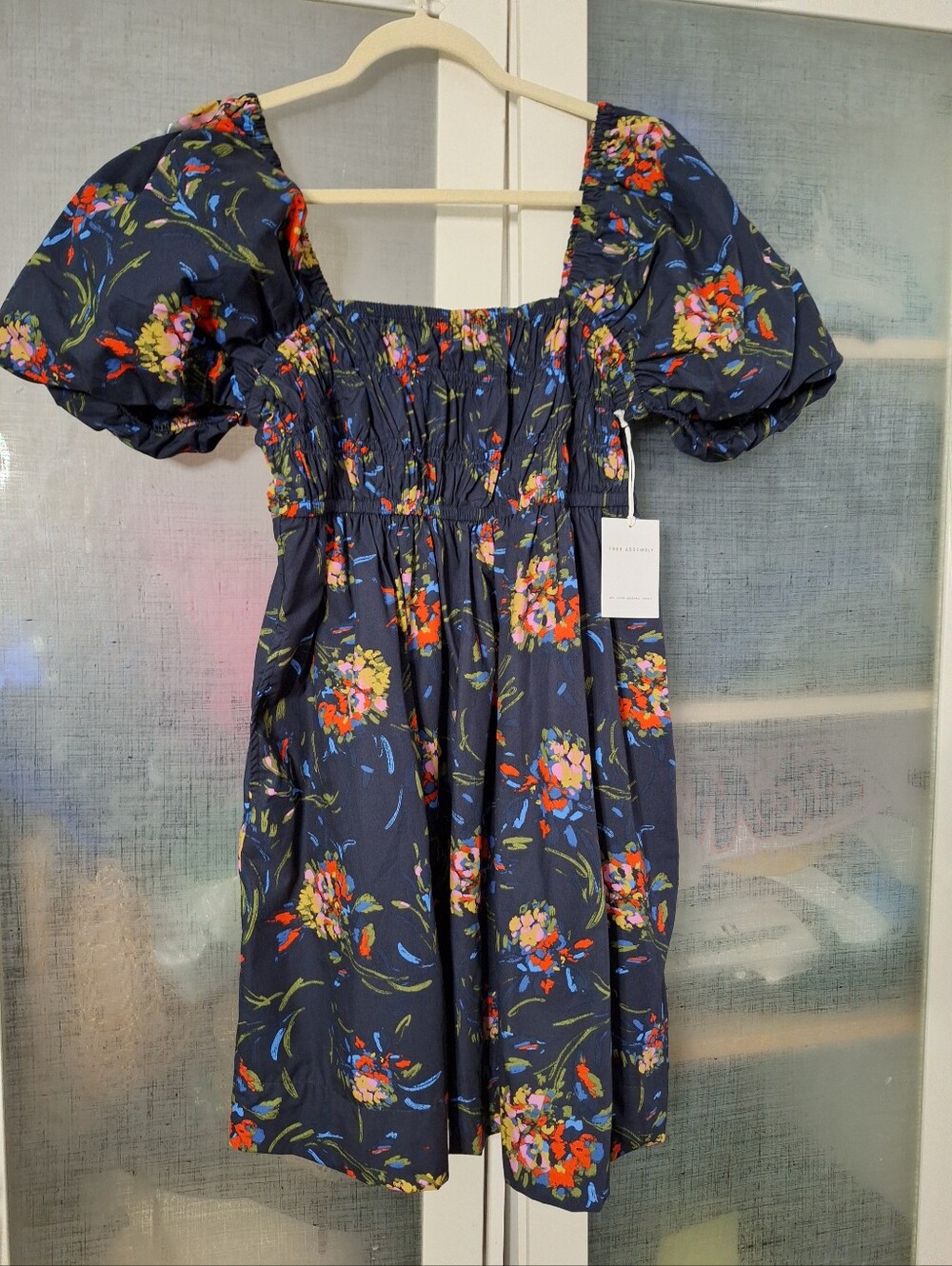 NWT L Floral Flare Sun Dress